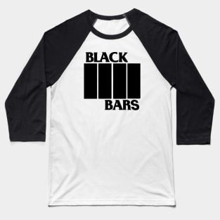 Black Bars Baseball T-Shirt